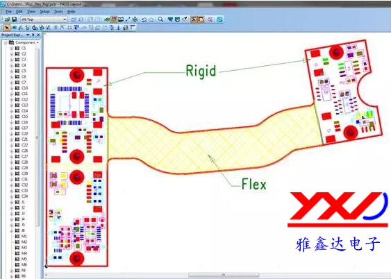圖 4：剛性/柔性<a href=http://www.tengchenpcb.com/ target=_blank class=infotextkey>電路</a>板允許最大限度地利用可用空間